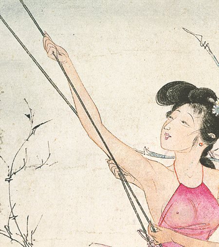 稷山-胡也佛的仕女画和最知名的金瓶梅秘戏图